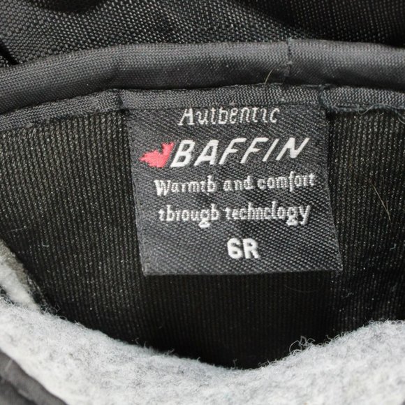 Baffin Technology Blue Nylon Lace Up Pull On Snow Boots Size 6 Wide - Picture 8 of 9